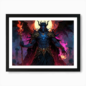 Demon 23 Art Print