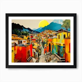 Latin Street Life Art Print