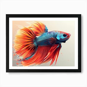 Siamese Catfish 12 Art Print