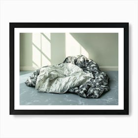 Bed In A Room Art Print