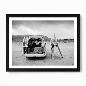 Surf Van Life Art Print