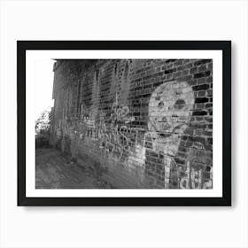 Graffiti At Hadley Gate - Telford Art Print