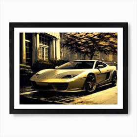 Sports Car 9 Art Print