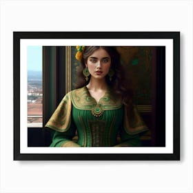 Renaissance Woman Art Print