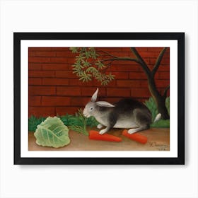 The Rabbit's Meal, Henri Rousseau Art Print