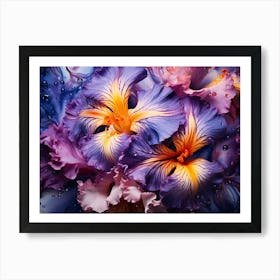 Hibiscus Flowers Art Print