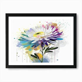 Chrysanthemum Flower Art Print