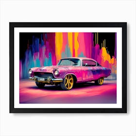 Car Painting Art Print