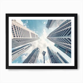 Raffles Place Art Print