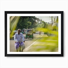 Sri Lankan road Art Print