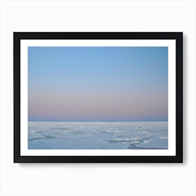 Sky Over The Arctic Ocean Art Print