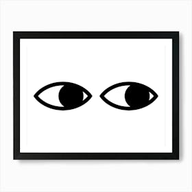 Bombastic Side eye Art Print