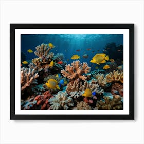 Coral Reef Art Print