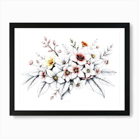 Flowers 1 Art Print