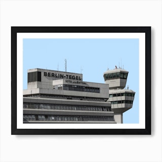 Architecture Brutalism Tegel Airport Art Print