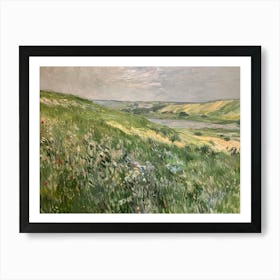 Claude Monet - Meadow With Flowers Art Print