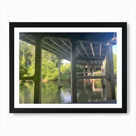 Under the Bridge Art Print