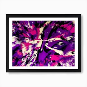 Acrylic Extruded Painting 317 Art Print