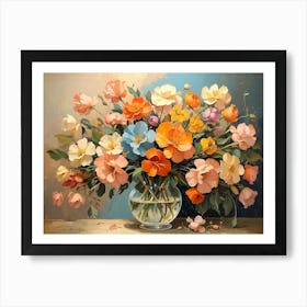 Flowers In A Vase 8 Art Print