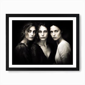 Three Women 4 Art Print