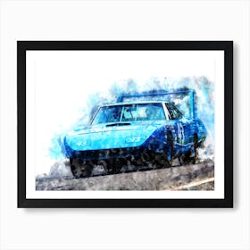 Richard Petty Superbird Art Print