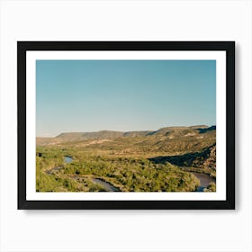 Abiquiu VI on Film Art Print