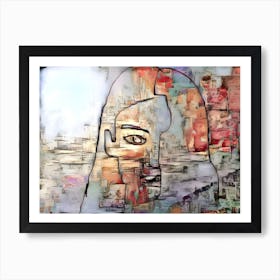 Urban Portrait Art Print