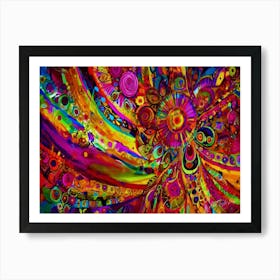 Abstract Ideas - Abstract Psychedelic Art Print