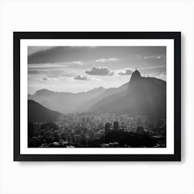 Rio De Janeiro Silhouettes Art Print