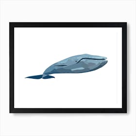 Blue Whale Art Print