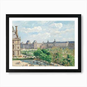 Place Du Carrousel, Paris (1900), Camille Pissarro Art Print