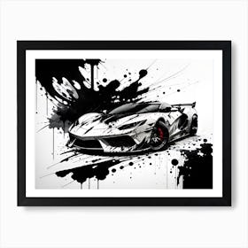 Lamborghini 228 Art Print