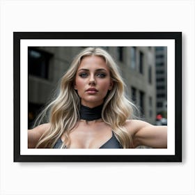 Sexy Blonde Art Print