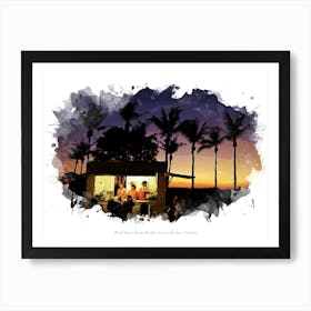 Mindil Beach Sunset Market, Darwin, Northern Territory Art Print