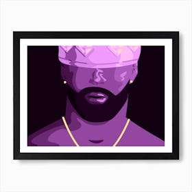 Illustration Art Prints Mister King 5 Art Print