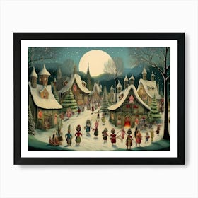 Village 4 Art Print