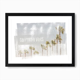 California Vibes Vintage Art Print