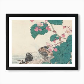 Birds In Bloom Art Print