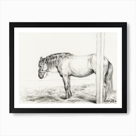 Standing Horse (1817), Jean Bernard Art Print