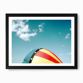 Air Balloon - Blue Sky - Photography Art Print