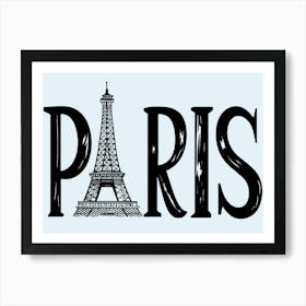 Paris Eiffel Tower Art Print