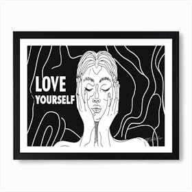 I Love Me - Loved As I Am Art Print