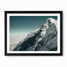 Aerial View Of Mount Everest Art Print