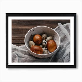 Eggs In A Bowl 8 Art Print