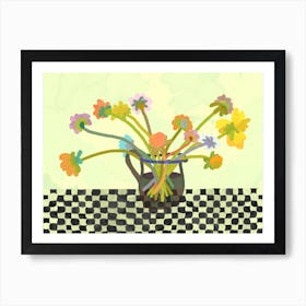 Flowers In A Vase 1 Art Print