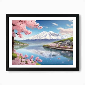 Cherry Blossoms 4 Art Print