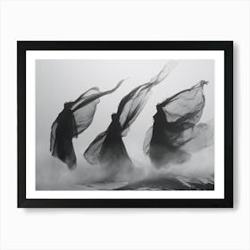 Black And White Painting 5 Art Print