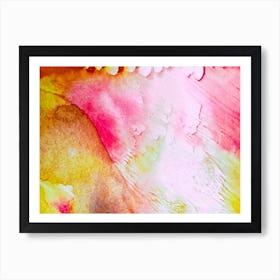 Abstract Watercolor Painting 7 Art Print