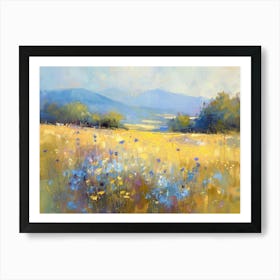 Wildflower Meadow 3 Art Print