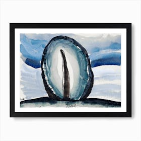 Abstract Blue Tree, Arthur Dove Art Print
